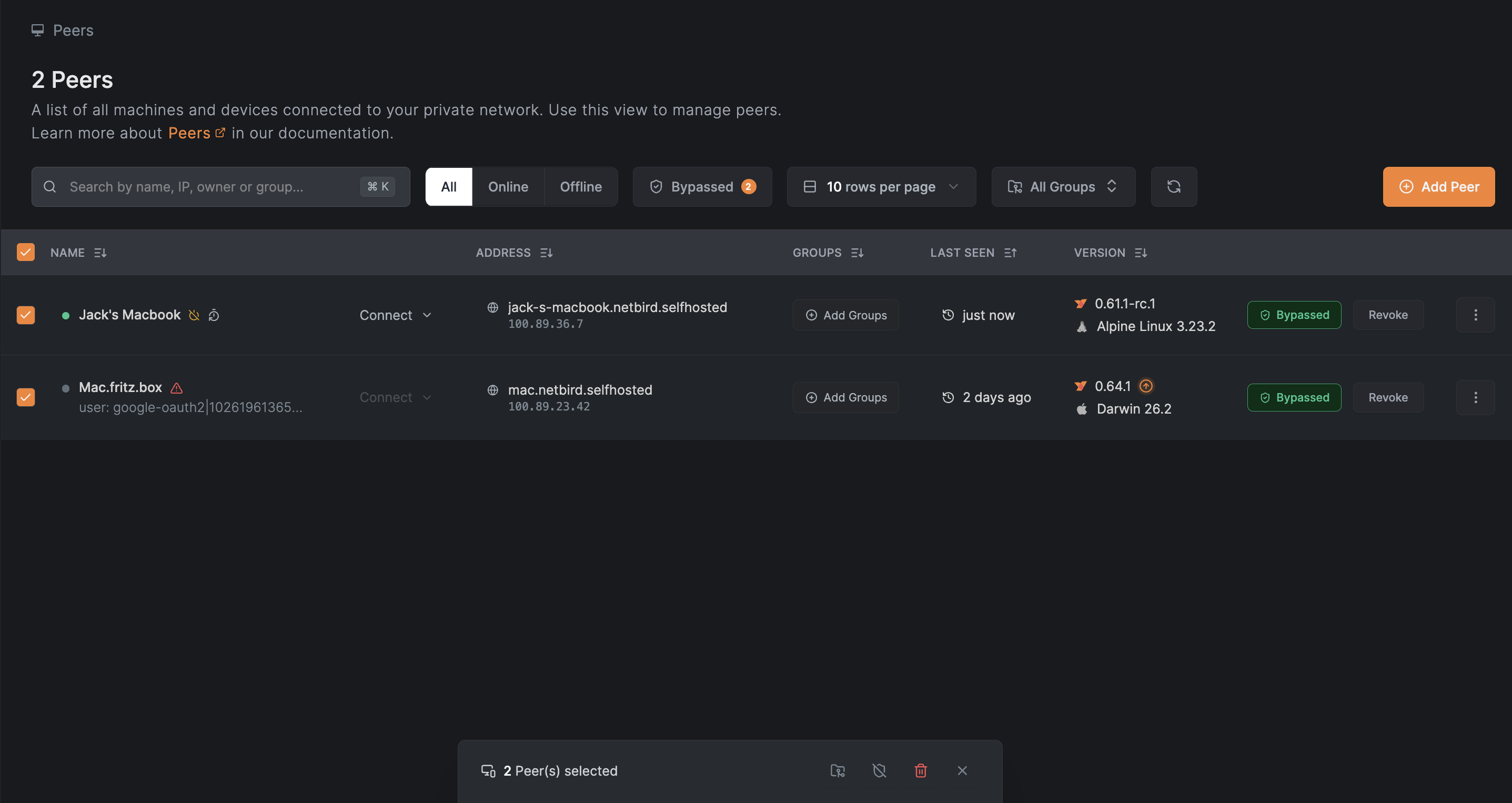 Batch revoke bypass