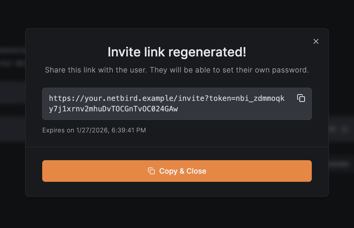 Invite Link