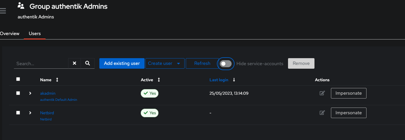 Add user to group